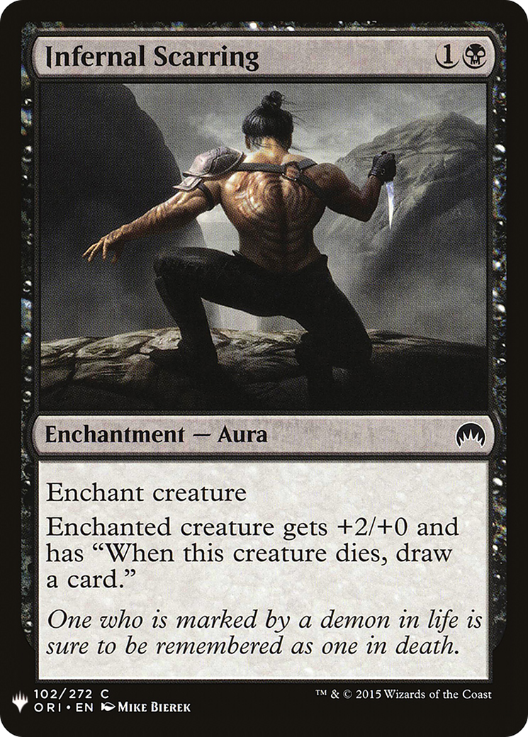 Image of Infernal Scarring (LIST-102) - The List