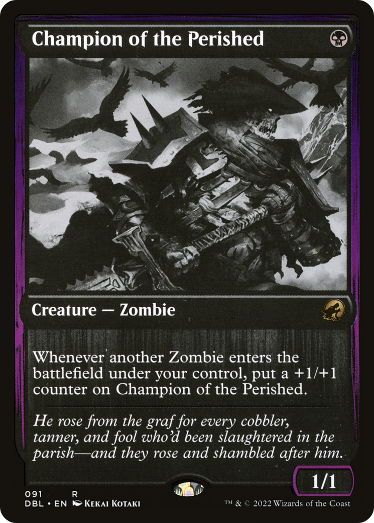 Image of Champion of the Perished (DBL-091) - Innistrad: Double Feature Foil