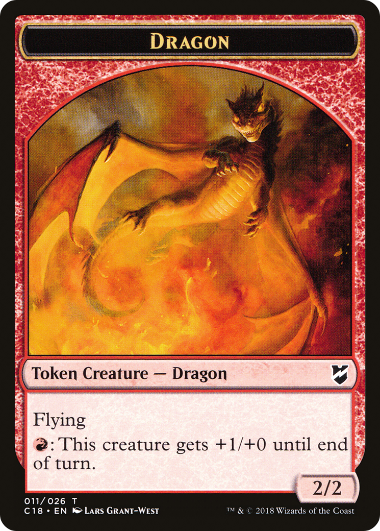 Image of Dragon (TC18-011) - Commander 2018 Tokens