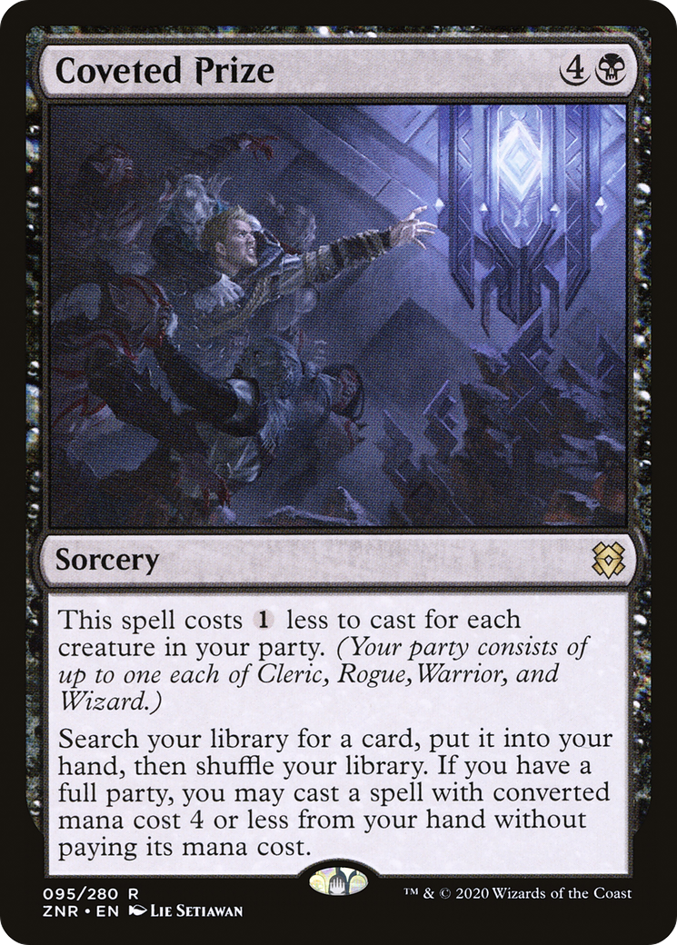 Image of Coveted Prize (ZNR-095) - Zendikar Rising Foil