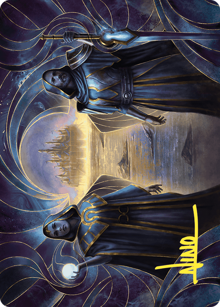 Image of Court of Vantress // Court of Vantress (AWOE-052) - Wilds of Eldraine Art Series (Borderless) Foil