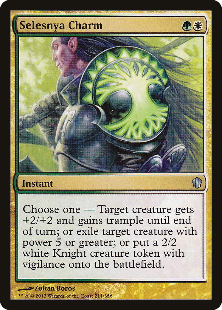Image of Selesnya Charm (C13-211) - Commander 2013