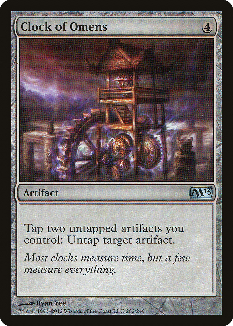 Image of Clock of Omens (M13-202) - Magic 2013 Foil