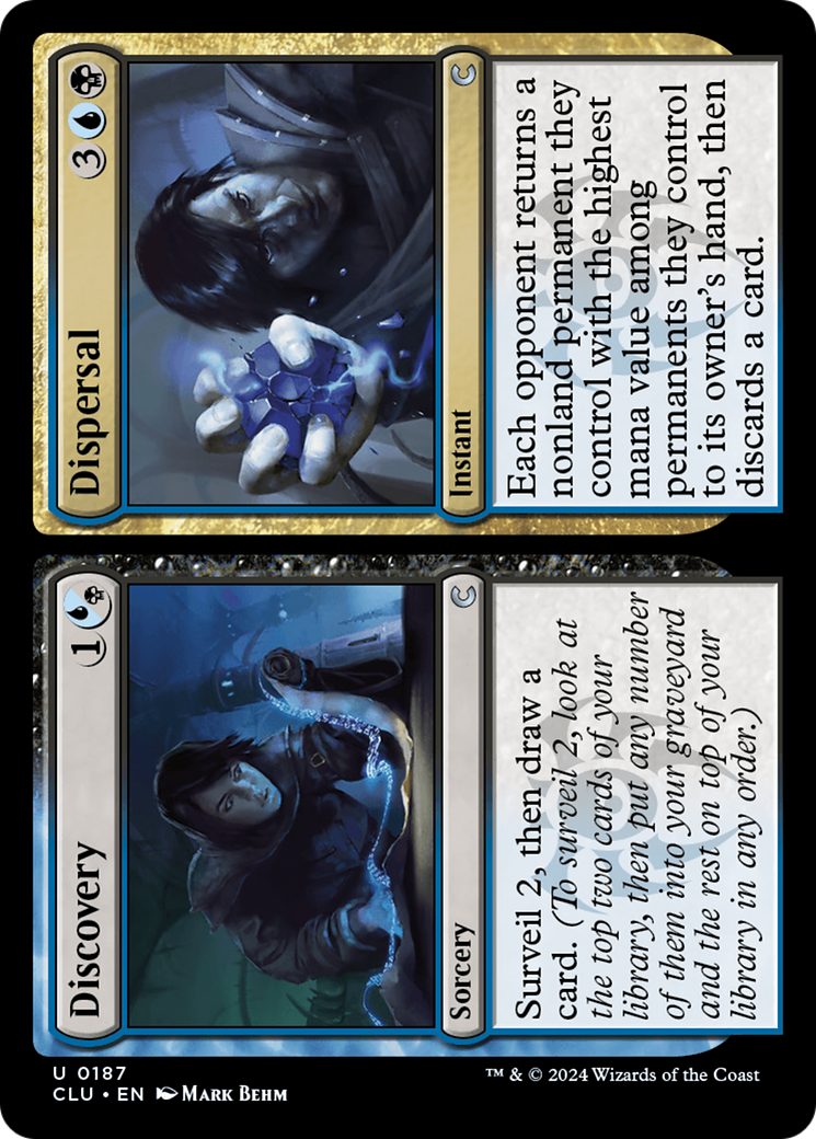 Image of Discovery // Dispersal (CLU-187) - Ravnica: Clue Edition