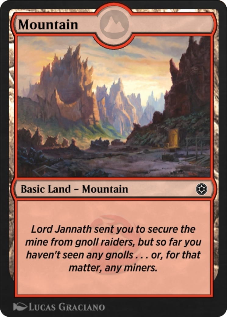 Image of Mountain (HBG-302) - Alchemy Horizons: Baldur's Gate