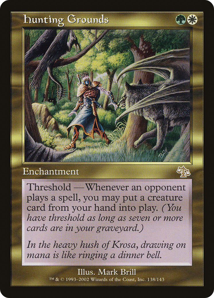Image of Hunting Grounds (JUD-138) - Judgment Foil