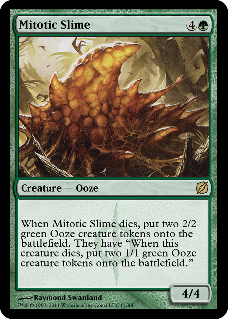 Image of Mitotic Slime (TD2-061) - Duel Decks: Mirrodin Pure vs. New Phyrexia