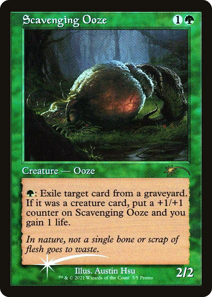 Image of Scavenging Ooze (Retro Frame) (WPN-005) - Love Your LGS 2021 Foil