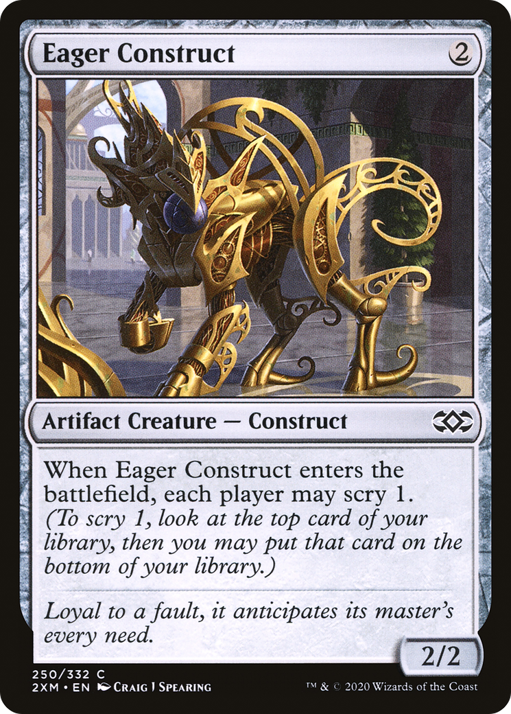 Image of Eager Construct (2XM-250) - Double Masters Foil