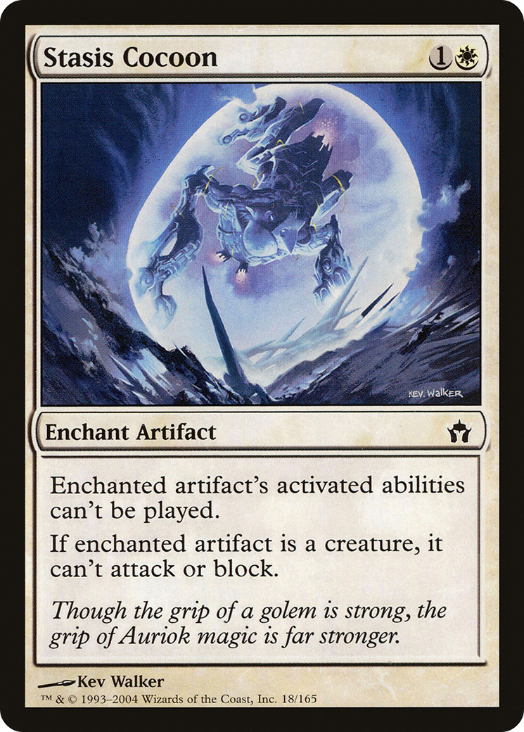 Image of Stasis Cocoon (5DN-018) - Fifth Dawn Foil