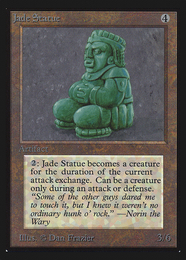 Image of Jade Statue (CE) (CED-) - Collectors' Edition