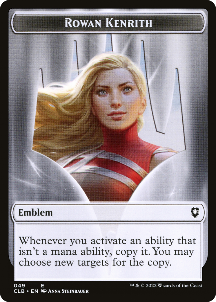 Image of Rowan Kenrith Emblem (TCLB-049) - Battle for Baldur's Gate Tokens