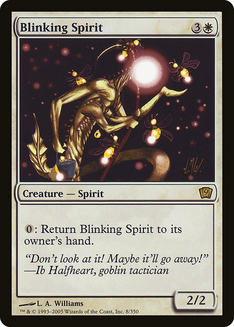 Image of Blinking Spirit (9ED-008) - 9th Edition