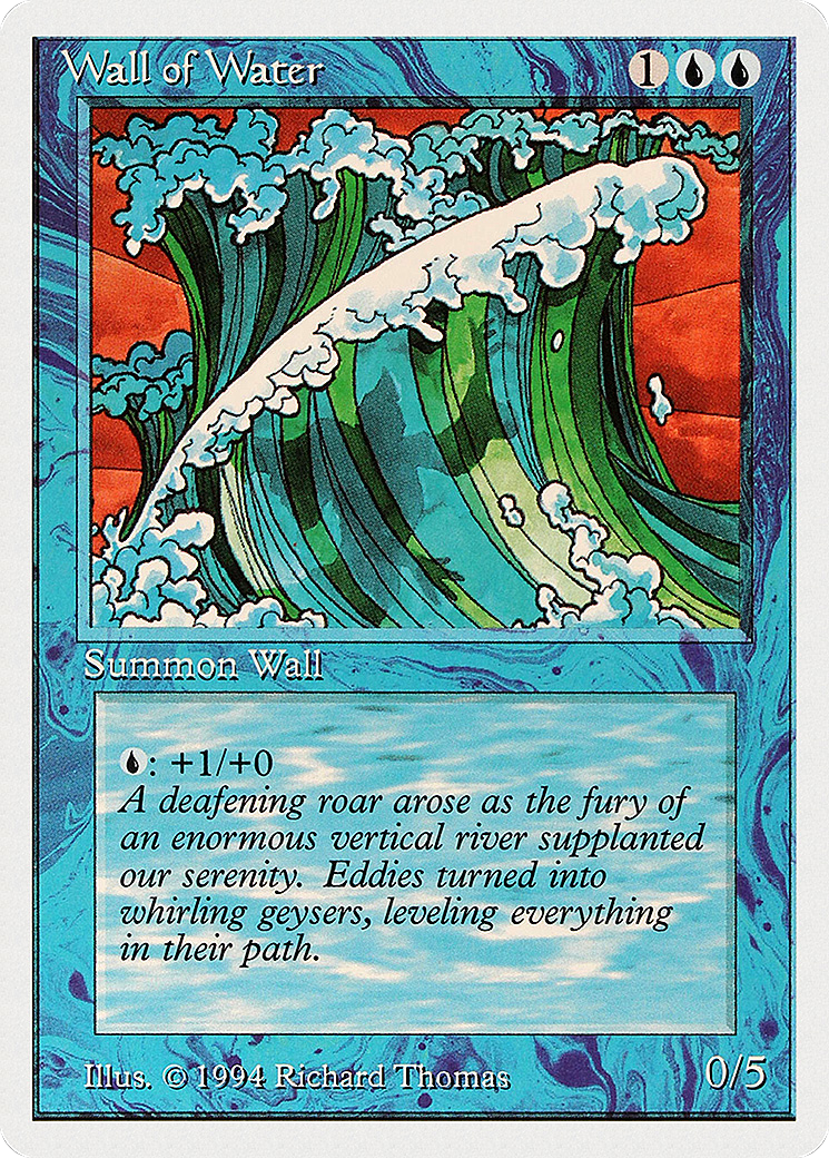 Image of Wall of Water (SUM-091) - Summer Magic / Edgar
