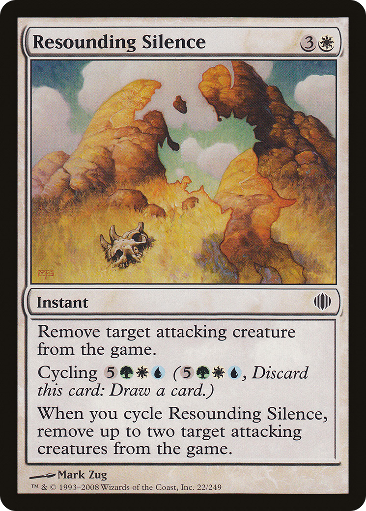 Image of Resounding Silence (ALA-022) - Shards of Alara Foil