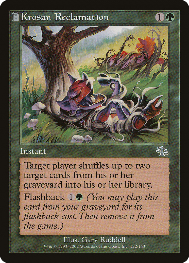 Image of Krosan Reclamation (JUD-122) - Judgment: (tombstone) Foil