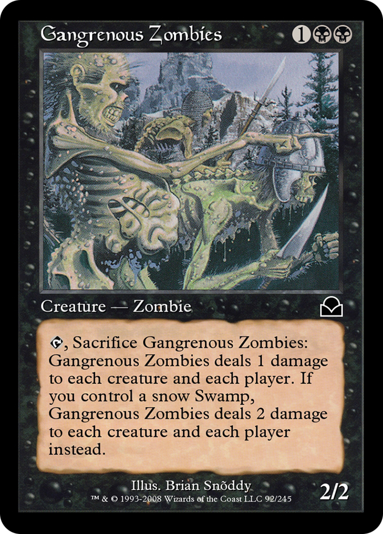 Image of Gangrenous Zombies (ME2-092) - Masters Edition II