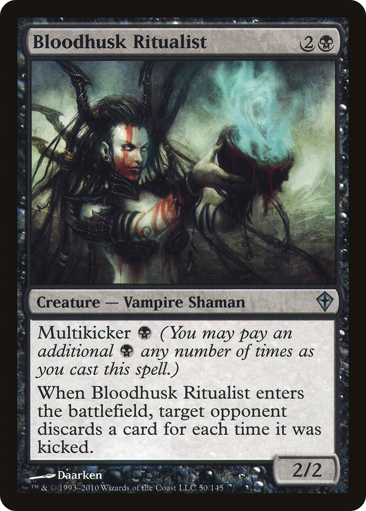 Image of Bloodhusk Ritualist (WWK-050) - Worldwake Foil