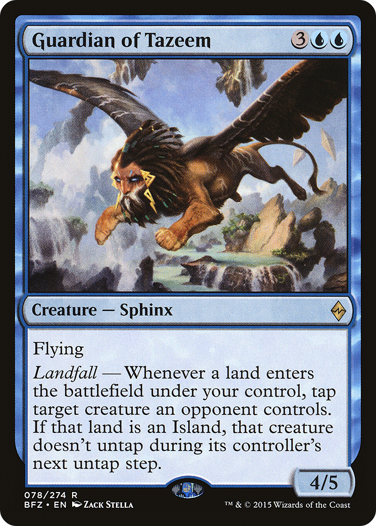Image of Guardian of Tazeem (BFZ-078) - Battle for Zendikar