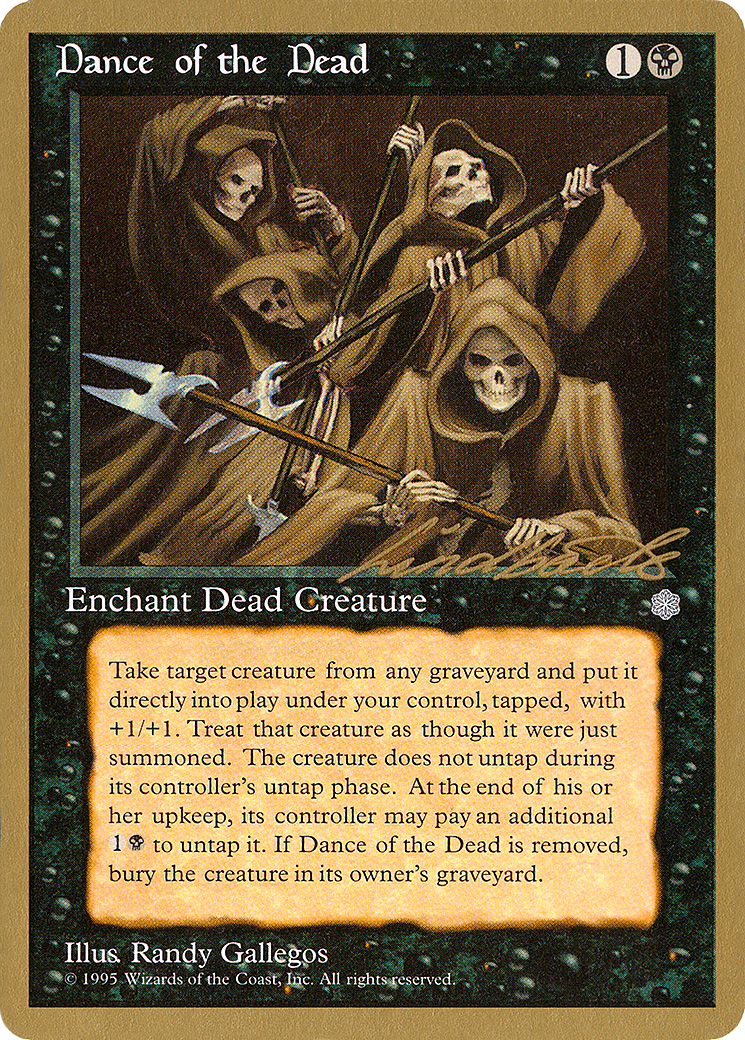Image of Dance of the Dead - 1996 Leon Lindback (ICE) (WCD-) - Pro Tour Collector Set
