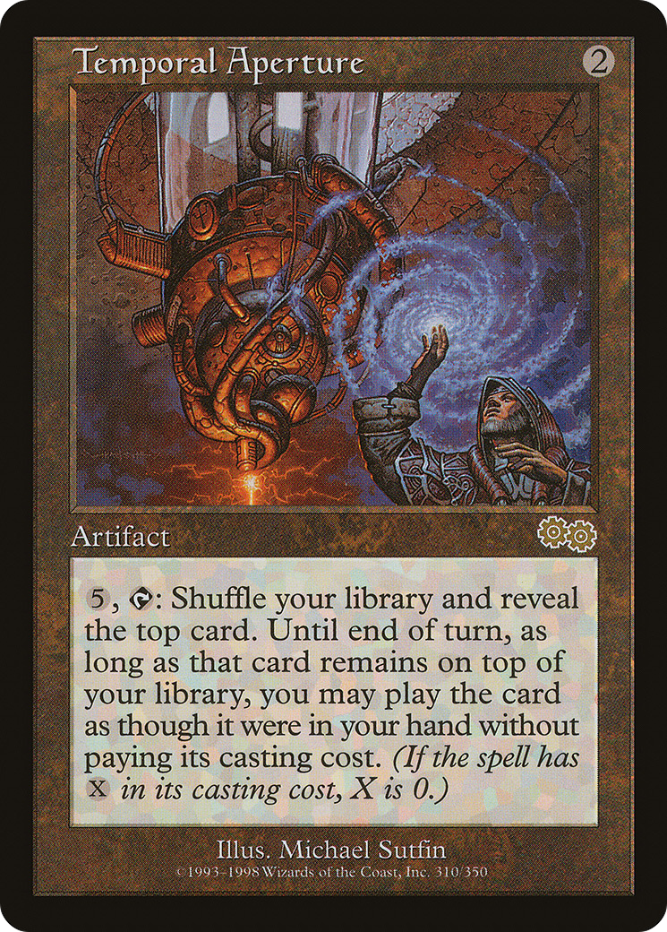 Image of Temporal Aperture (USG-310) - Urza's Saga