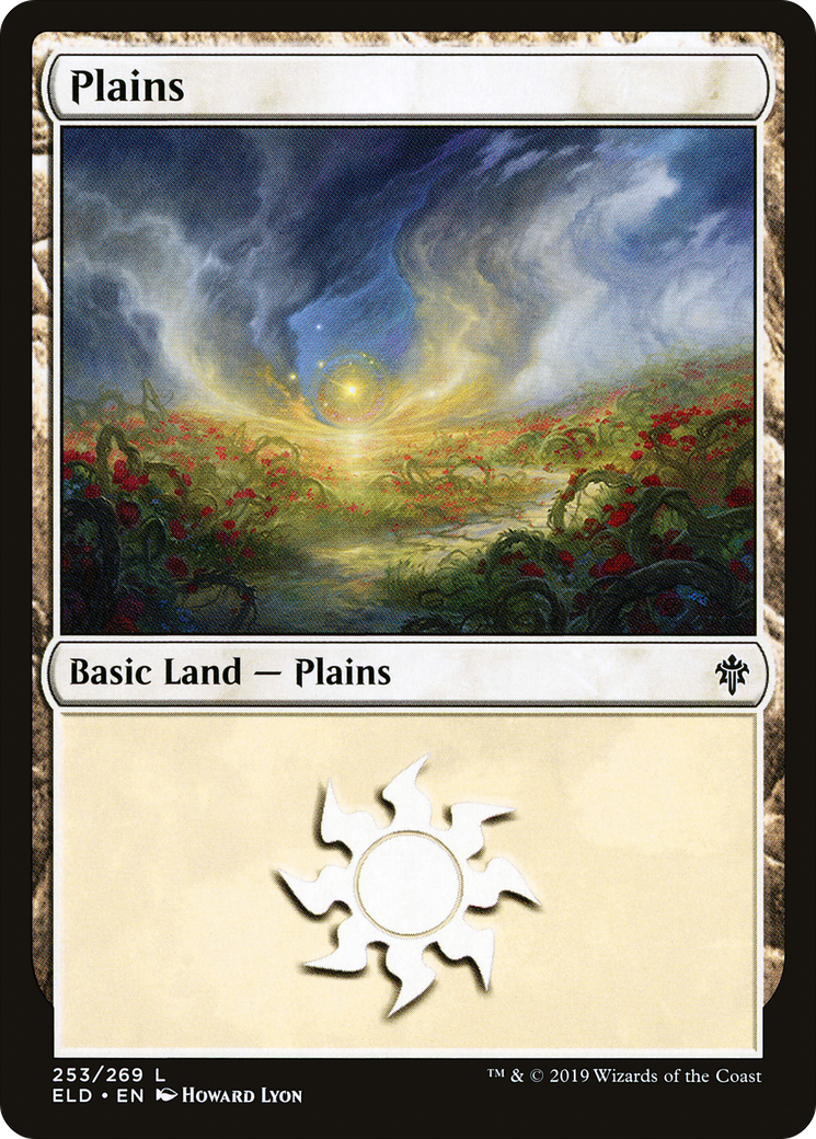 Image of Plains (253) (ELD-253) - Throne of Eldraine Foil