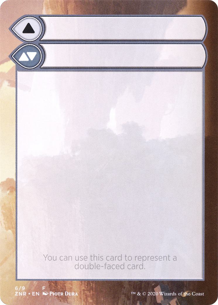 Image of Double-Faced Substitute Card (SZNR-006) - Zendikar Rising Substitute Cards (Borderless)