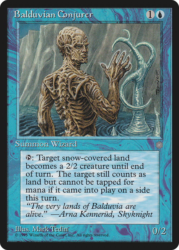 Image of Balduvian Conjurer (ICE-) - Ice Age