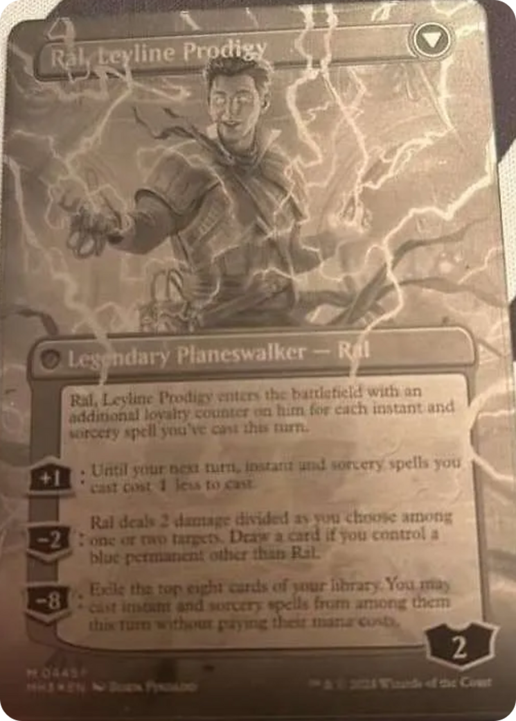 Image of Ral, Monsoon Mage // Ral, Leyline Prodigy (PURL-445) - URL/Convention Promos (Borderless) Foil