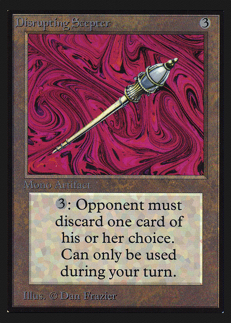 Image of Disrupting Scepter (IE) (IED-) - Intl. Collectors' Edition
