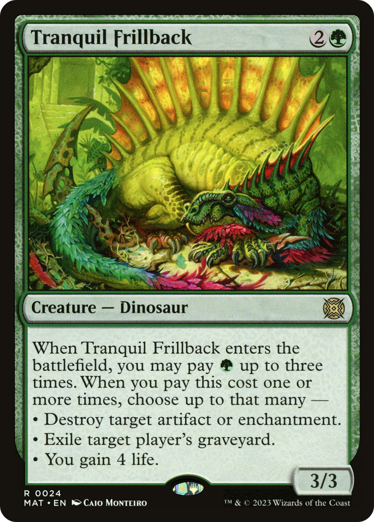 Image of Tranquil Frillback (MAT-024) - March of the Machine: The Aftermath