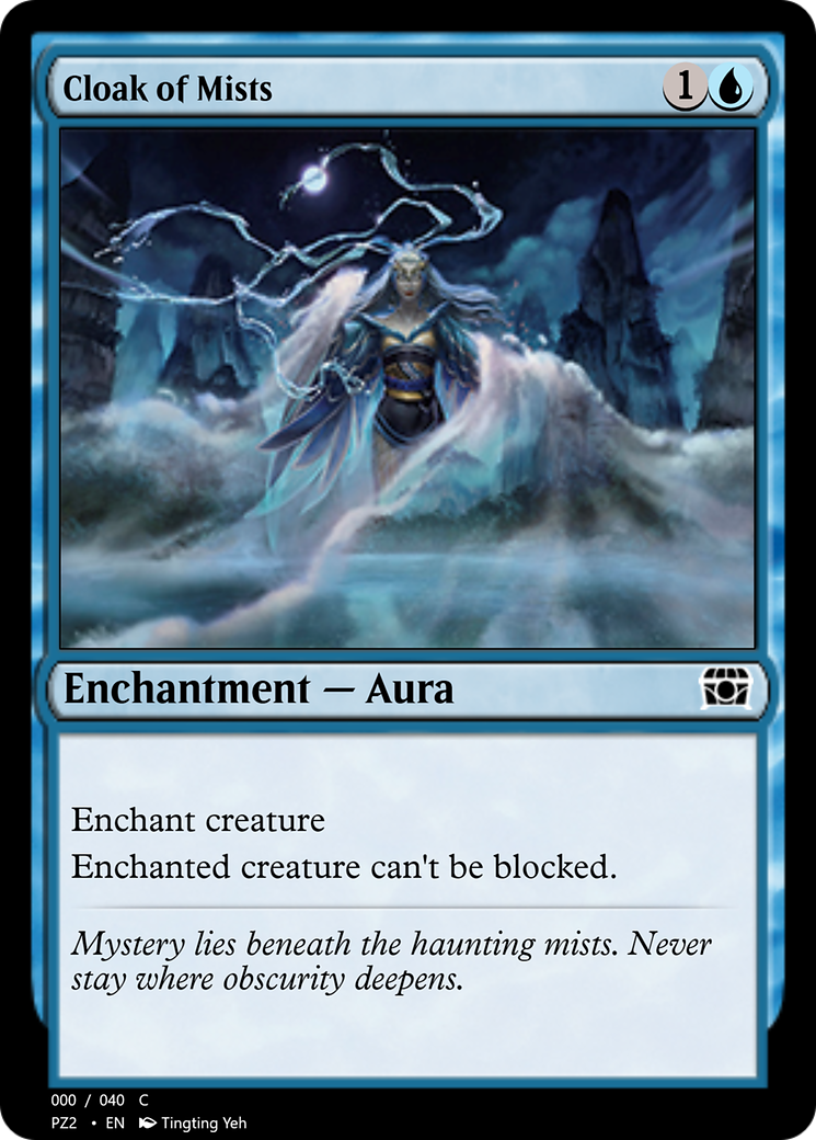 Image of Cloak of Mists (PZ2-70835) - Treasure Chest Foil