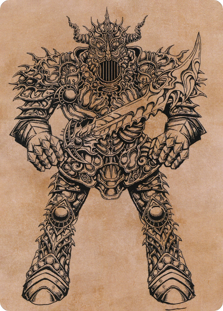 Image of Iron Golem // Iron Golem (AAFR-080) - Adventures in the Forgotten Realms Art Series (Borderless)