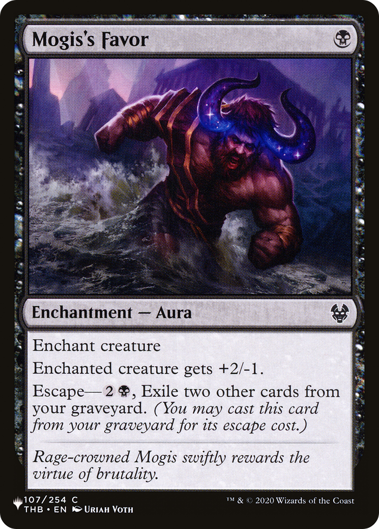 Image of Mogis's Favor (LIST-THB-107) - The List
