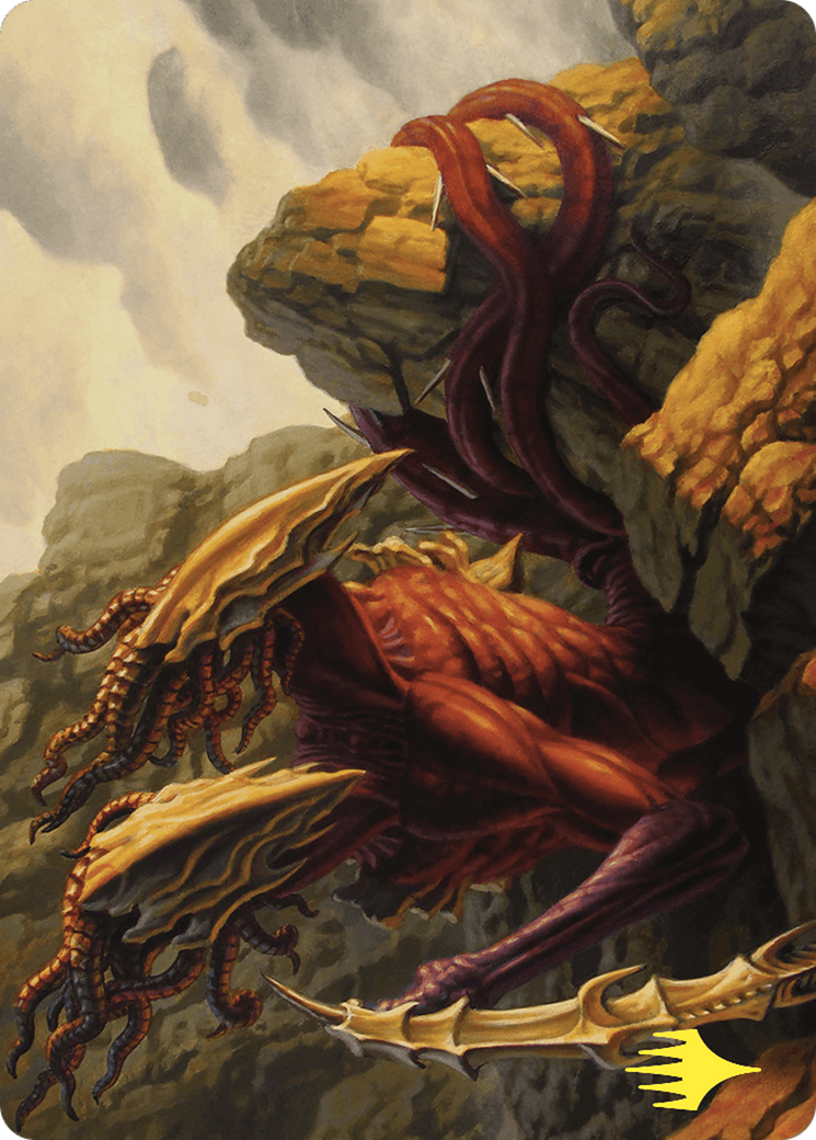 Image of Two-Headed Sliver // Two-Headed Sliver (ACMM-079) - Commander Masters Art Series (Borderless) Foil