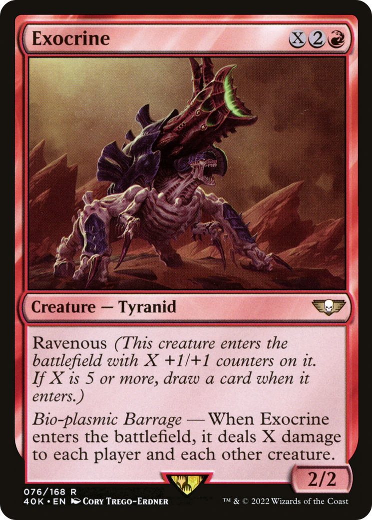 Image of Exocrine (40K-076) - Warhammer 40,000 Commander