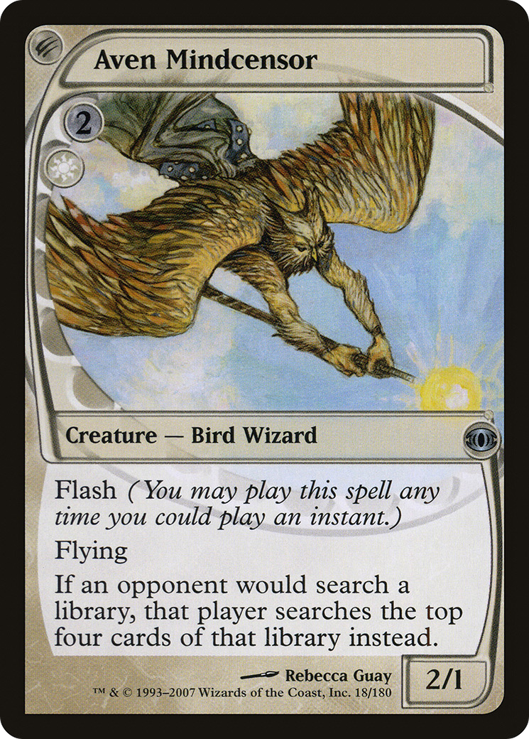 Image of Aven Mindcensor (FUT-018) - Future Sight Foil