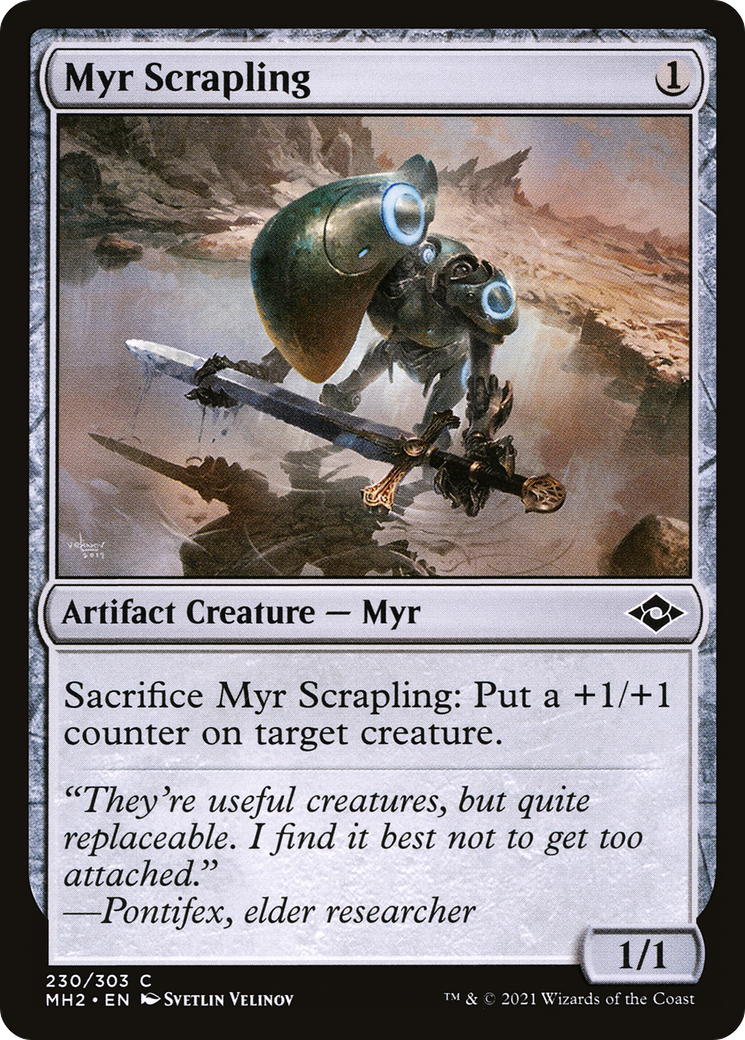 Image of Myr Scrapling (MH2-230) - Modern Horizons 2