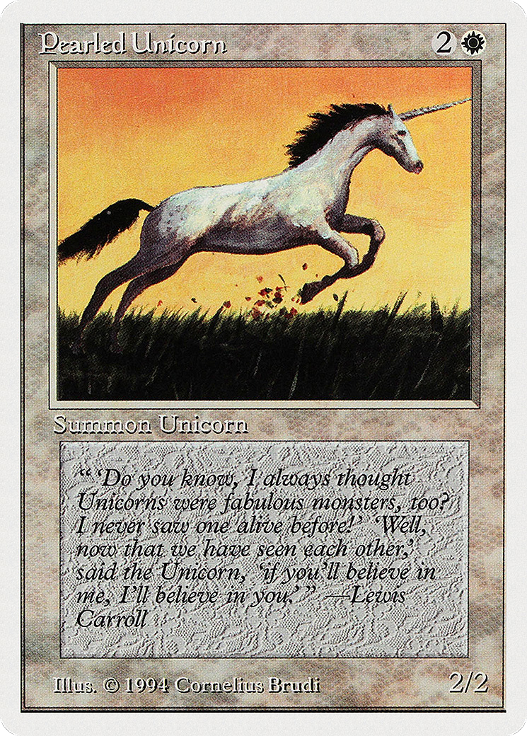 Image of Pearled Unicorn (SUM-030) - Summer Magic / Edgar
