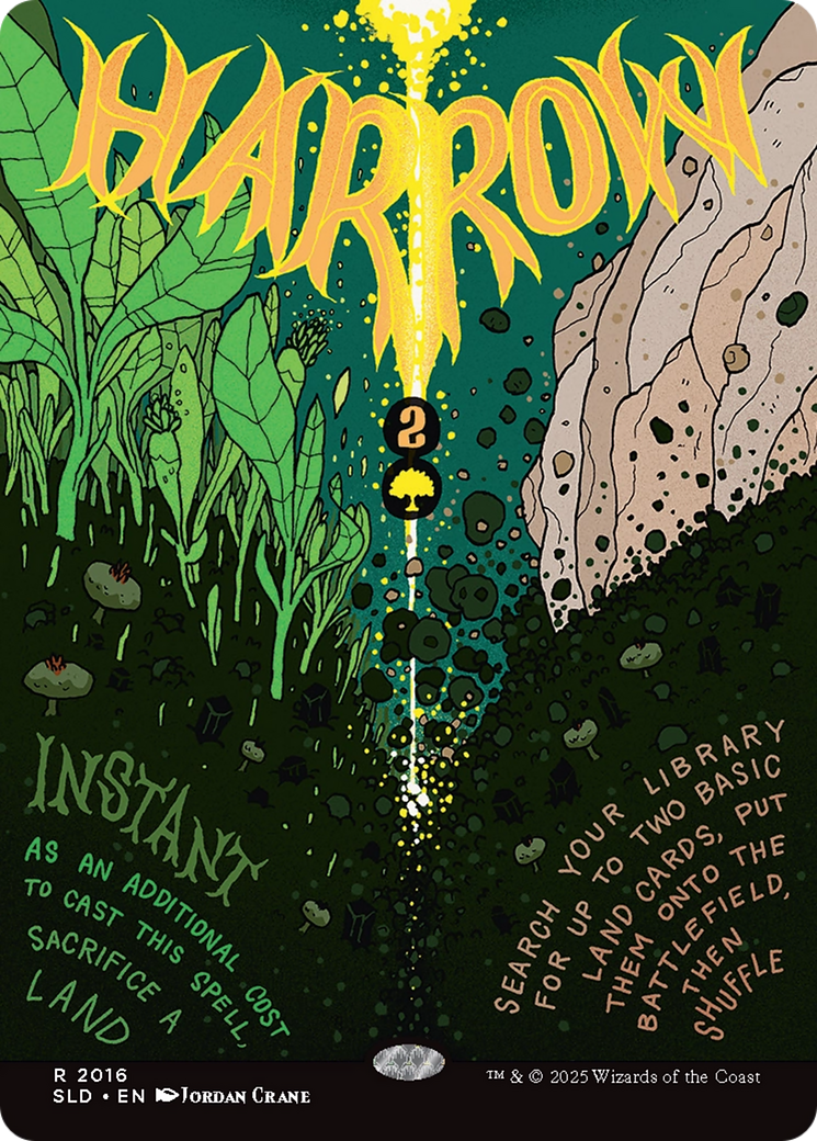 Image of Harrow (SLD-2016) - Secret Lair Drop (Borderless) Foil
