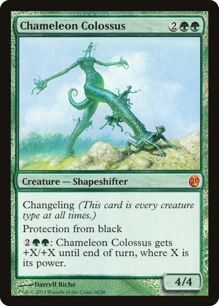 Image of Chameleon Colossus (V13-016) - From the Vault: Twenty Foil