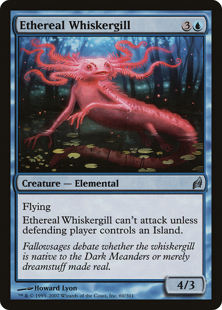 Image of Ethereal Whiskergill (LRW-060) - Lorwyn Foil