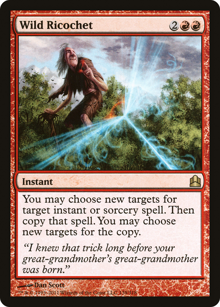 Image of Wild Ricochet (CMD-139) - Commander 2011