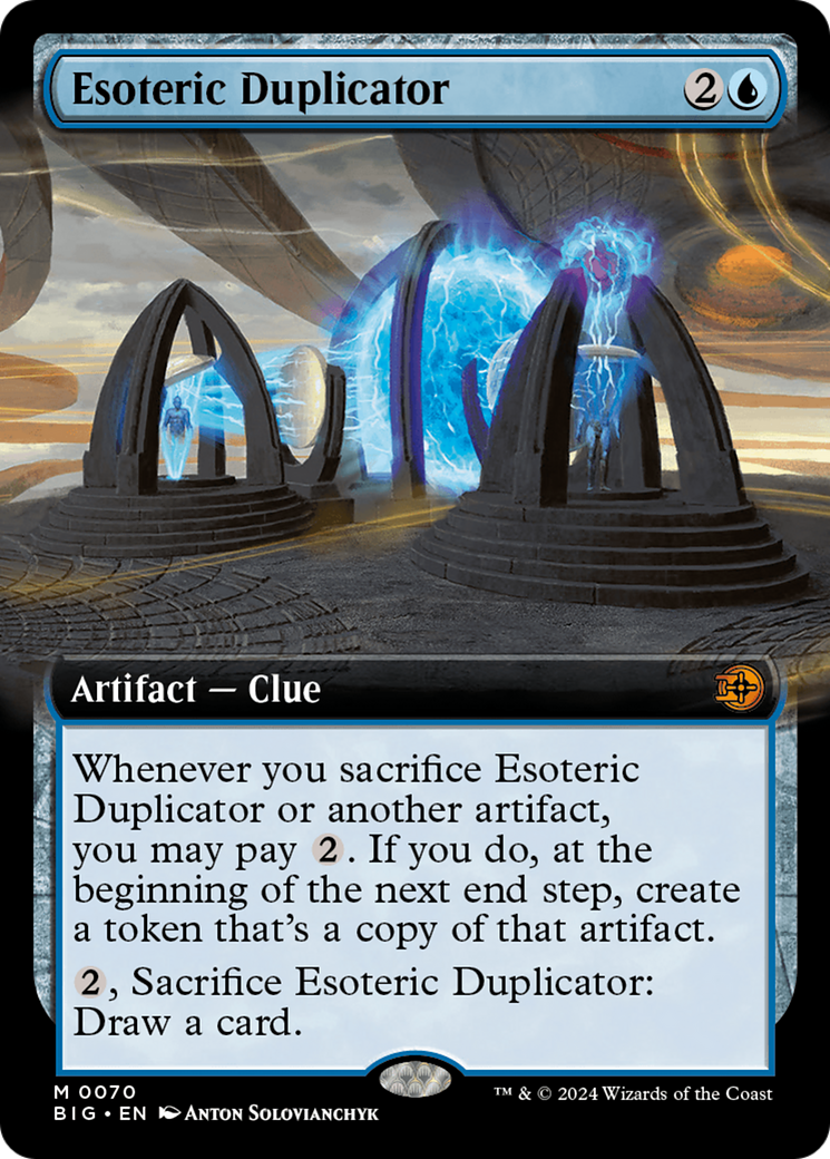 Image of Esoteric Duplicator (Extended Art) (BIG-070) - The Big Score: (Extended Art) Foil