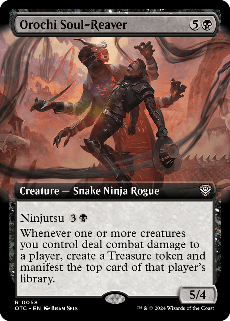 Image of Orochi Soul-Reaver (Extended Art) (OTC-058) - Outlaws of Thunder Junction Commander: (Extended Art)