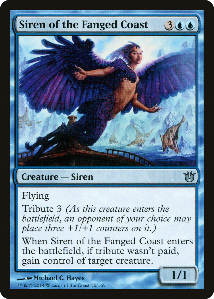 Image of Siren of the Fanged Coast (BNG-050) - Born of the Gods Foil