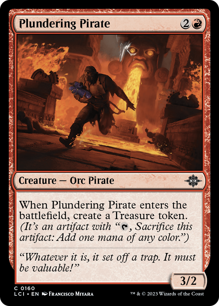 Image of Plundering Pirate (LCI-160) - The Lost Caverns of Ixalan