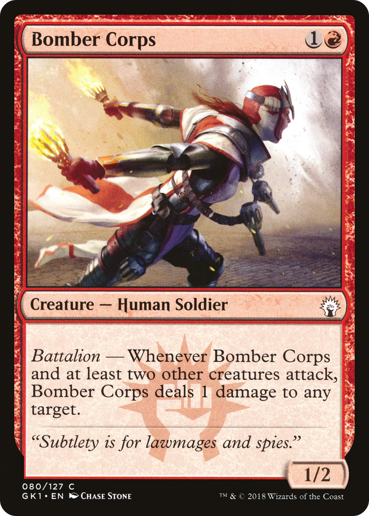 Image of Bomber Corps (GR1-080) - GRN Guild Kit