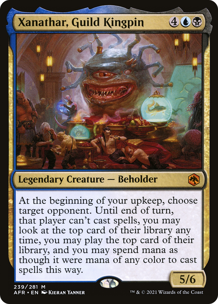 Image of Xanathar, Guild Kingpin (AFR-239) - Adventures in the Forgotten Realms Foil