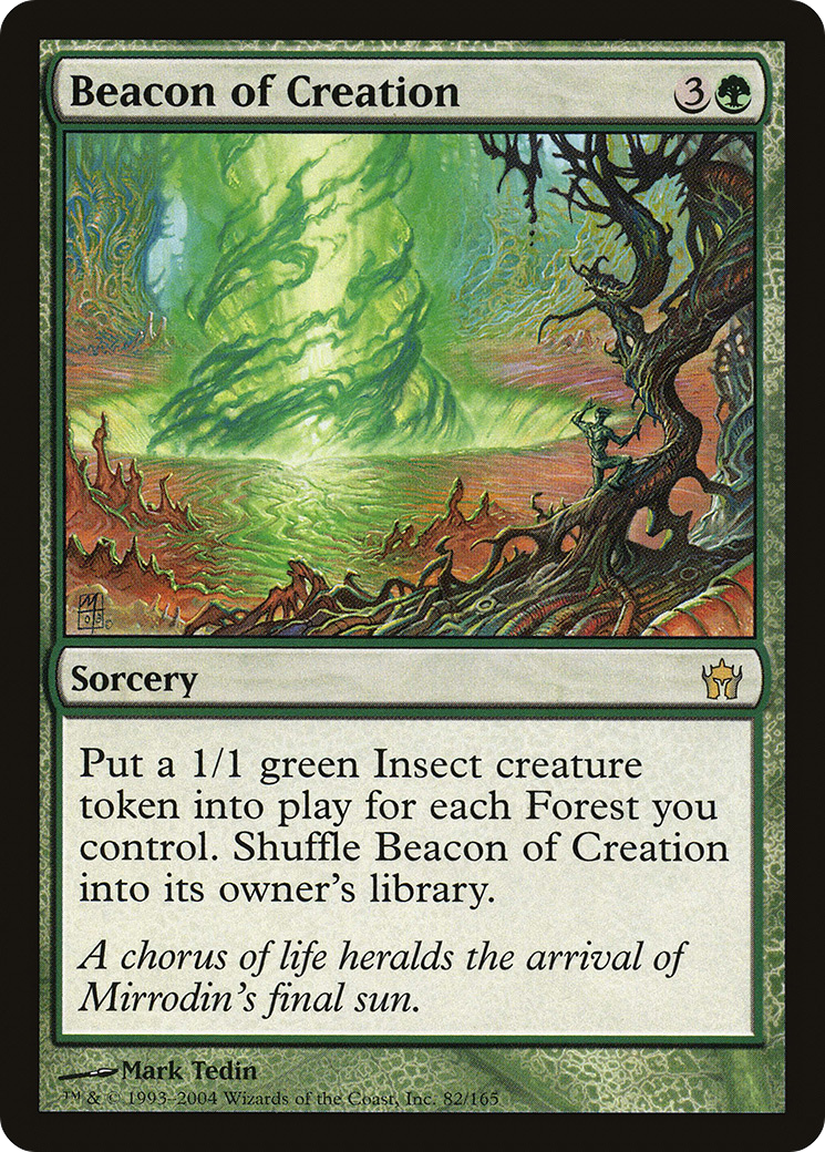 Image of Beacon of Creation (5DN-082) - Fifth Dawn Foil